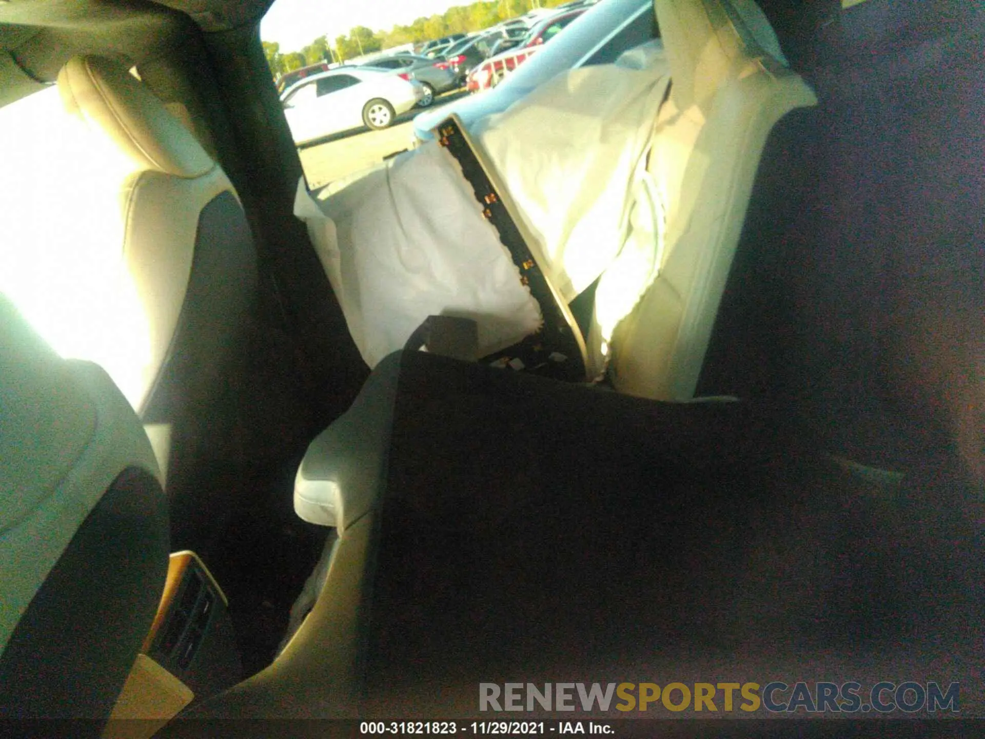8 fotografías del automóvil dañado 5YJXCAE20MF312946 TESLA MODEL X 2021
