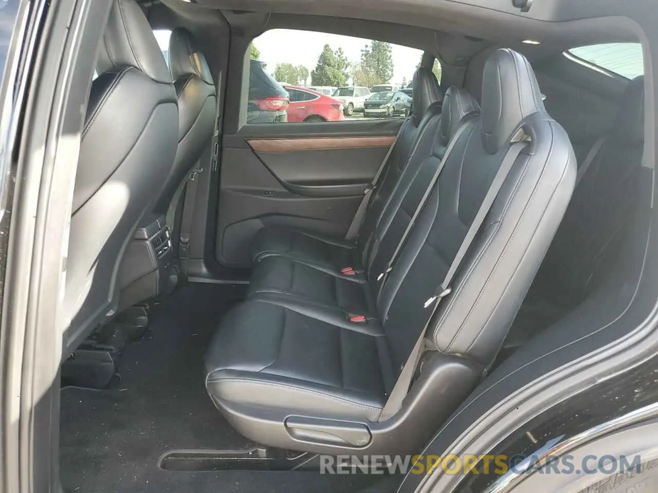 11 fotografías del automóvil dañado 5YJXCAE20MF321467 TESLA MODEL X 2021