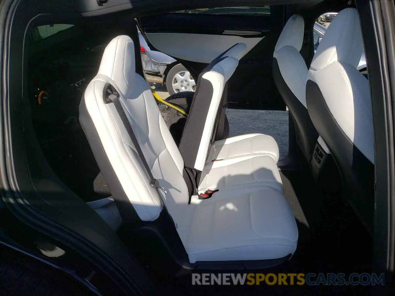 6 fotografías del automóvil dañado 5YJXCAE23MF311676 TESLA MODEL X 2021