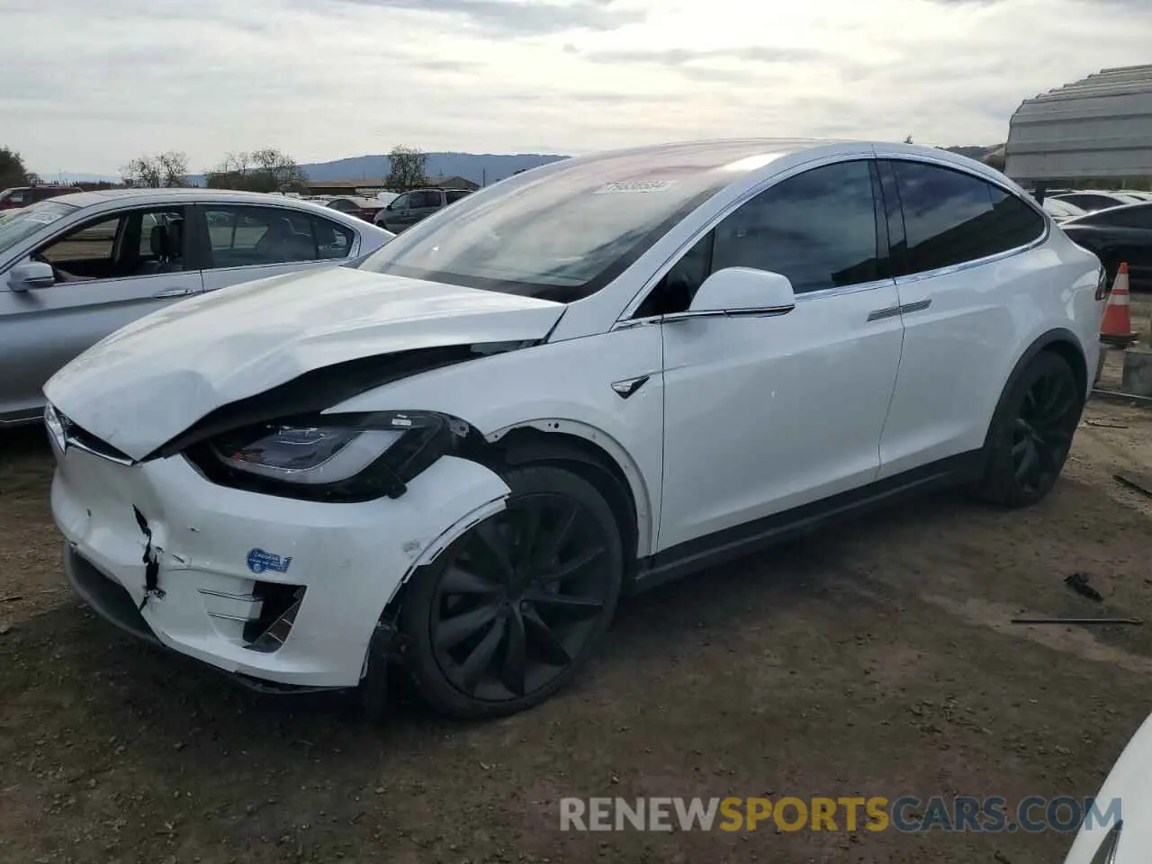 1 fotografías del automóvil dañado 5YJXCAE23MF319485 TESLA MODEL X 2021