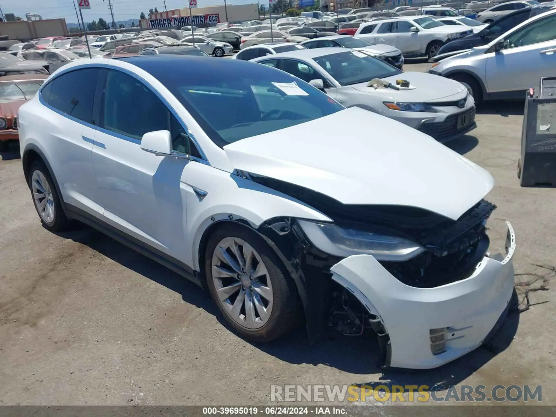 1 fotografías del automóvil dañado 5YJXCAE25MF325143 TESLA MODEL X 2021