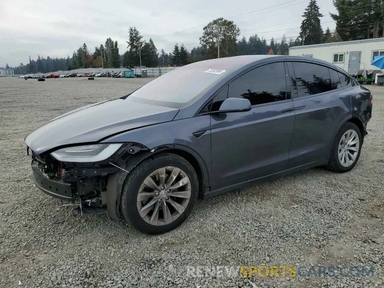 1 fotografías del automóvil dañado 5YJXCAE27MF322910 TESLA MODEL X 2021
