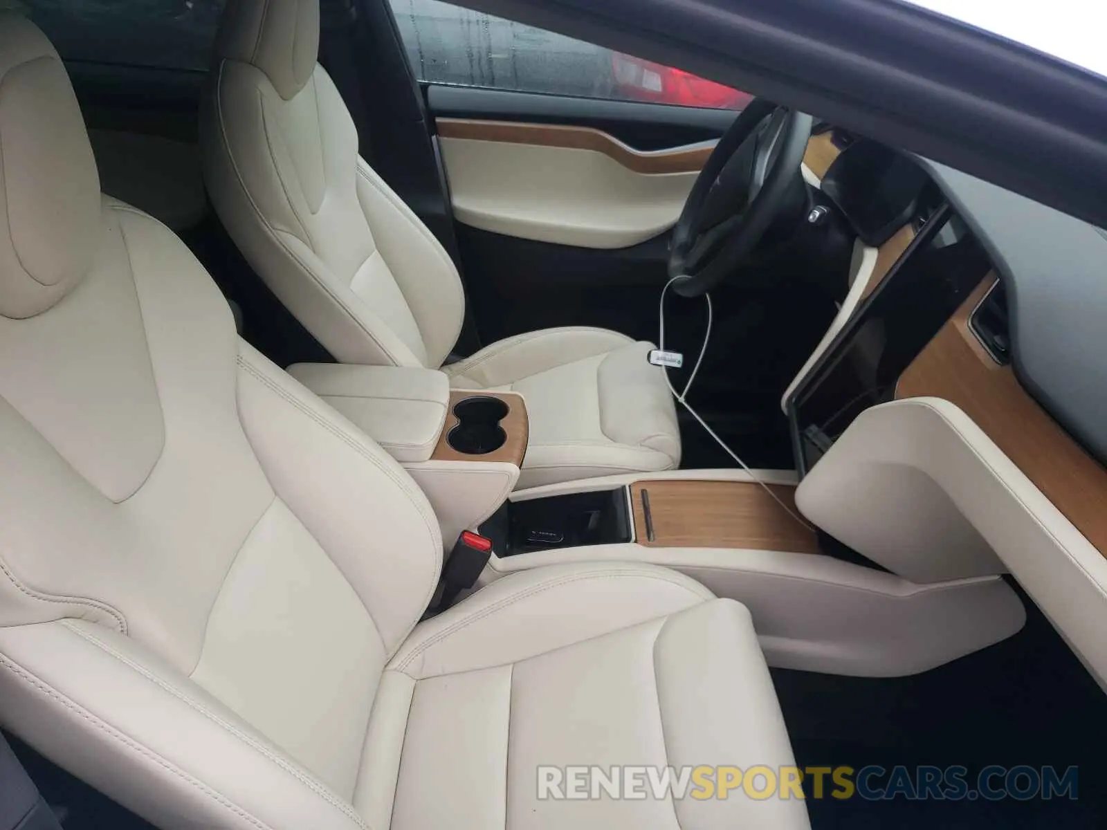 5 fotografías del automóvil dañado 5YJXCBE21MF319703 TESLA MODEL X 2021