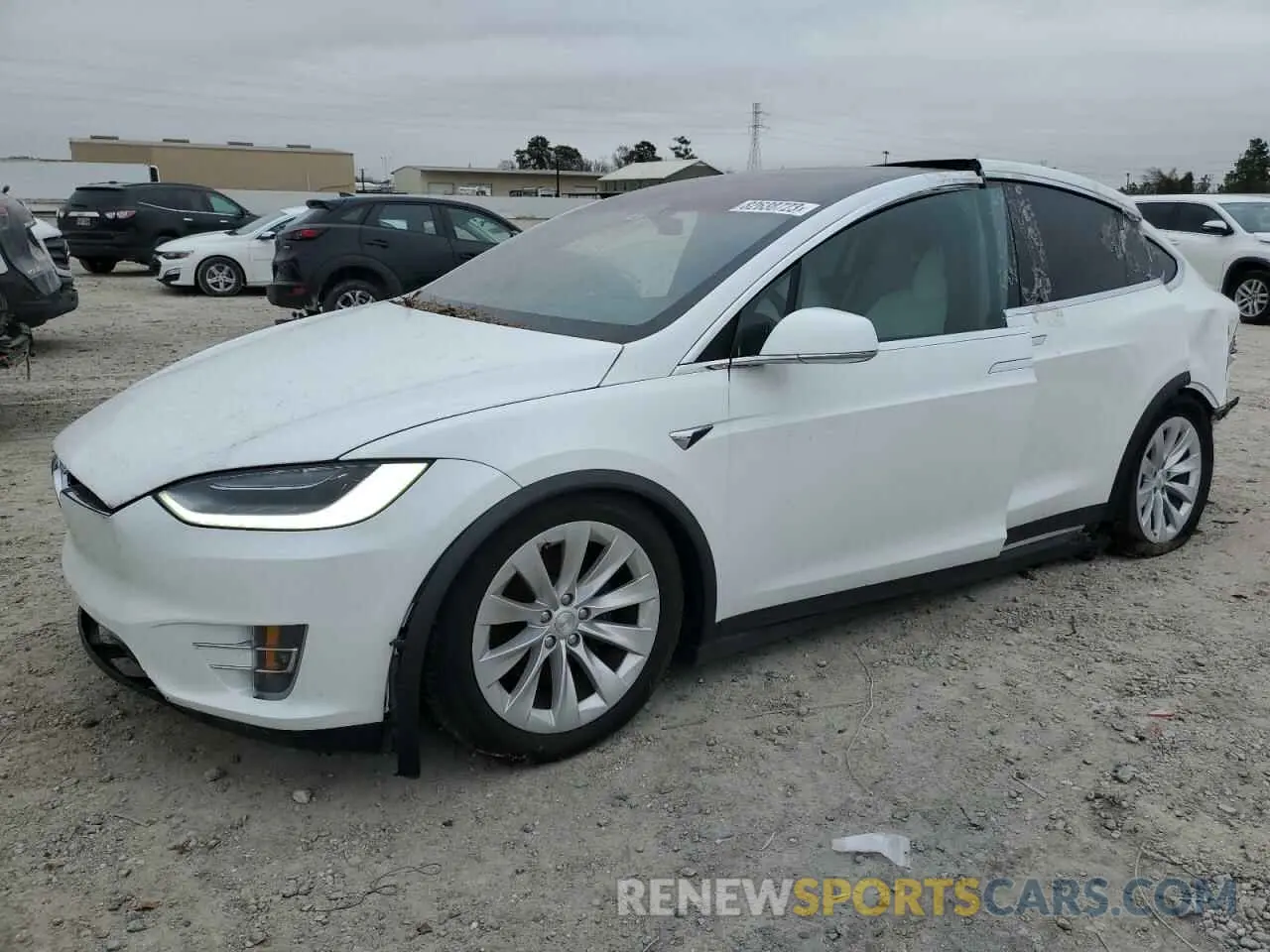 1 fotografías del automóvil dañado 5YJXCBE21MF322567 TESLA MODEL X 2021