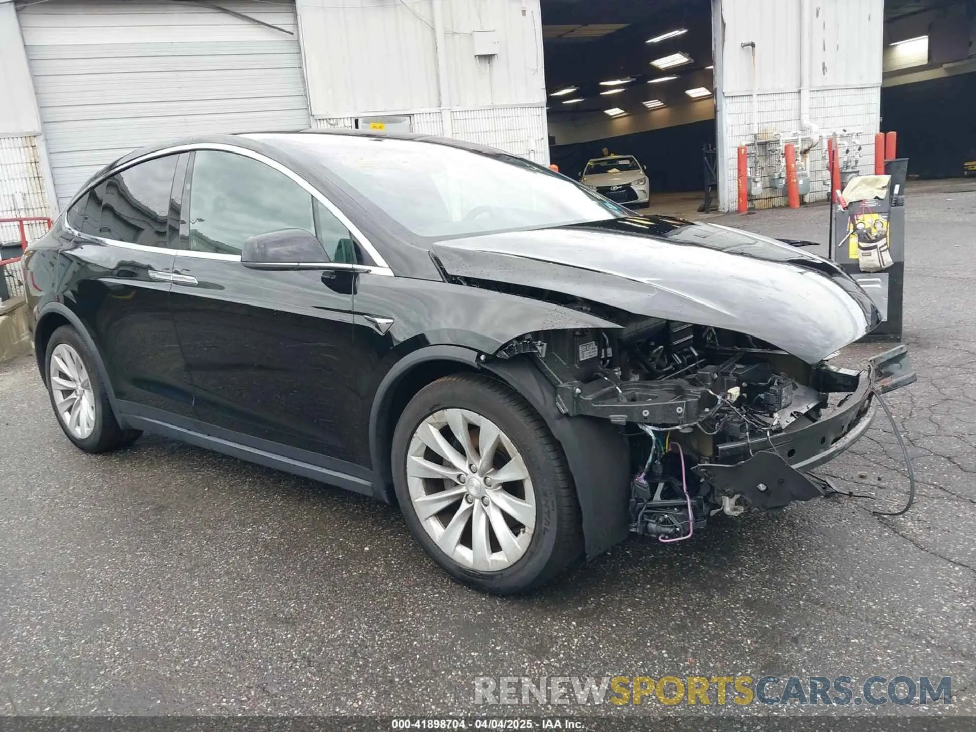 1 fotografías del automóvil dañado 5YJXCBE27MF324792 TESLA MODEL X 2021