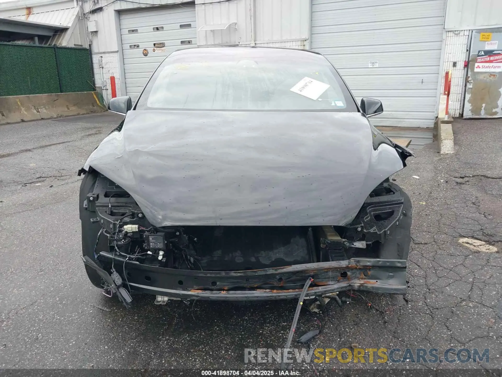 12 fotografías del automóvil dañado 5YJXCBE27MF324792 TESLA MODEL X 2021