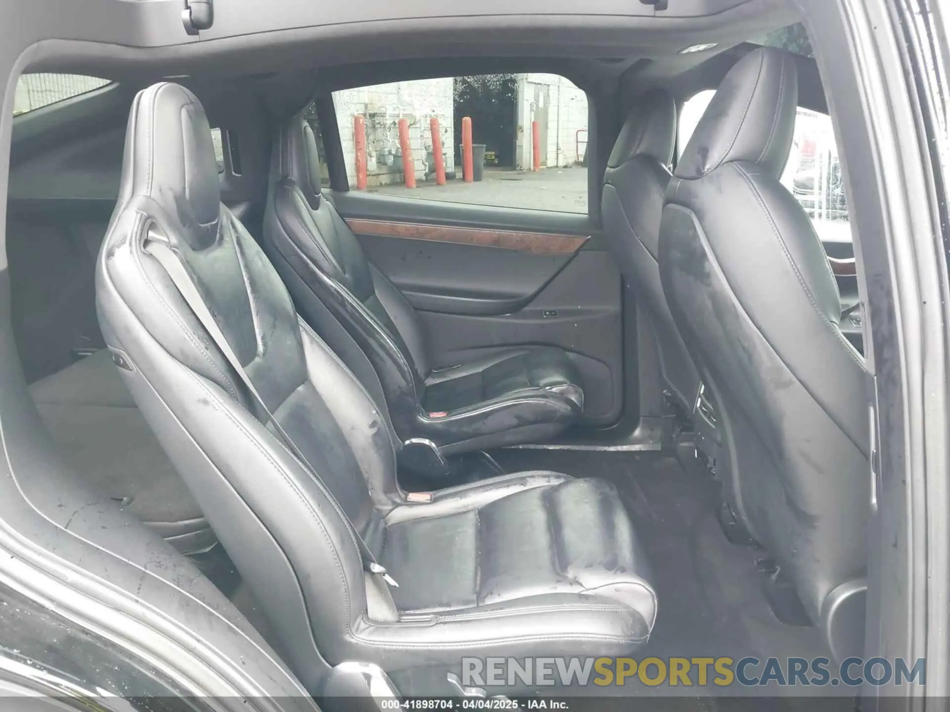 8 fotografías del automóvil dañado 5YJXCBE27MF324792 TESLA MODEL X 2021