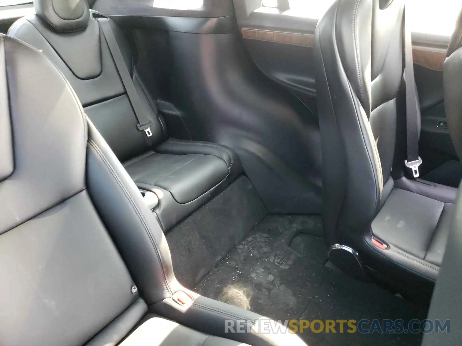 6 fotografías del automóvil dañado 5YJXCBE2XMF323605 TESLA MODEL X 2021
