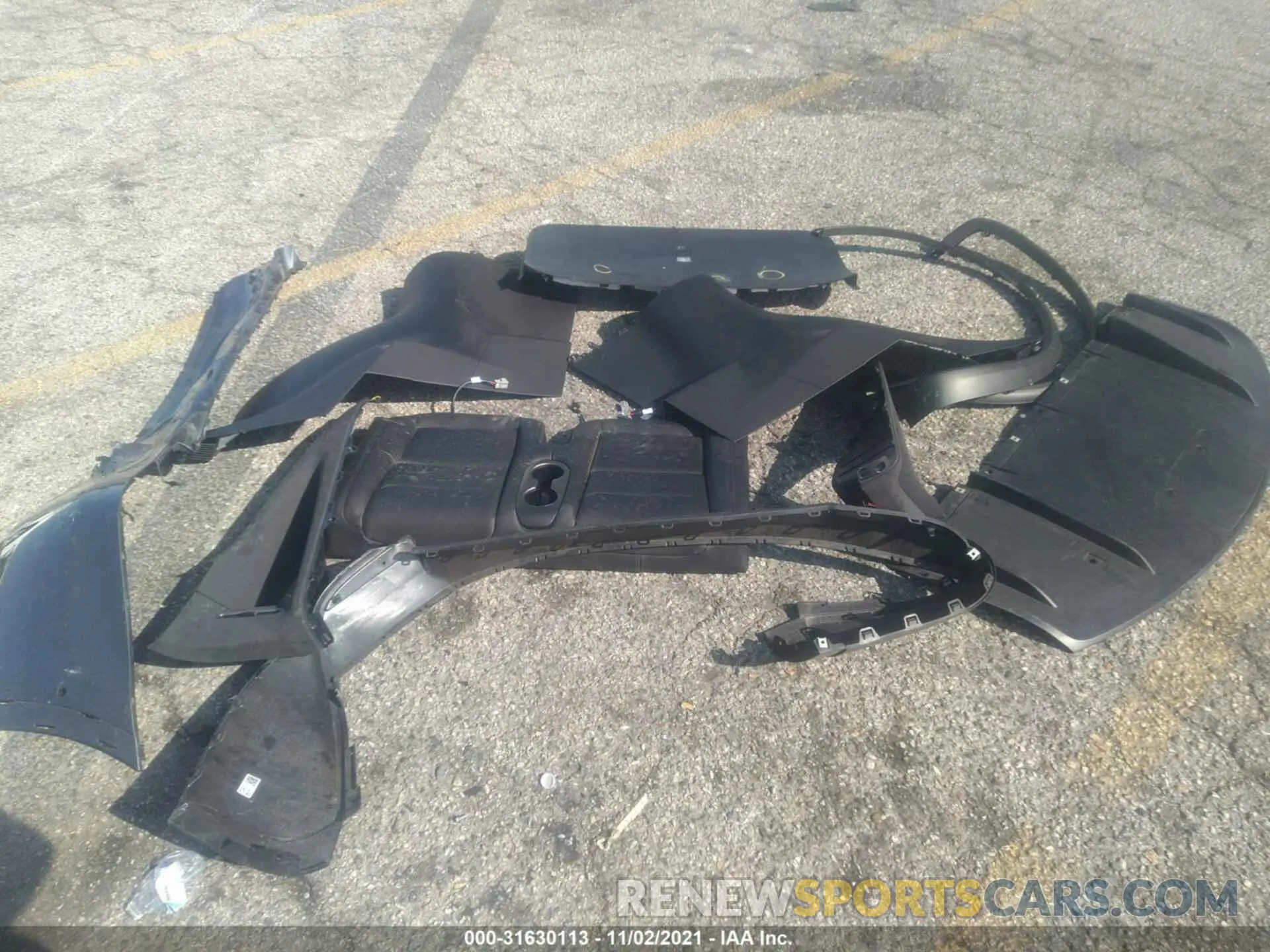 12 fotografías del automóvil dañado 5YJXCBE43MF321759 TESLA MODEL X 2021