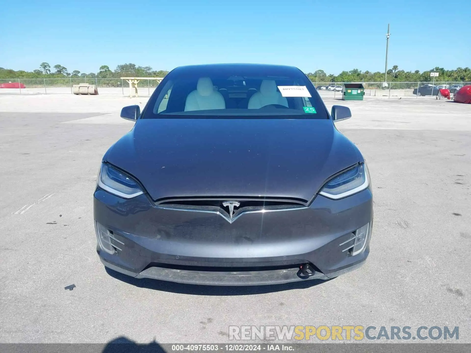 6 fotografías del automóvil dañado 5YJXCBE46MF324509 TESLA MODEL X 2021