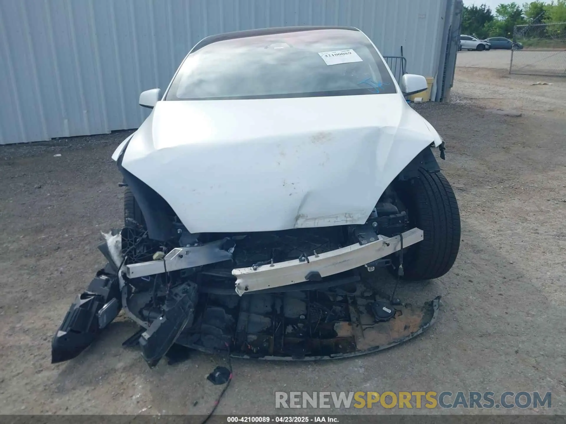 12 fotografías del automóvil dañado 5YJXCBE51MF326418 TESLA MODEL X 2021