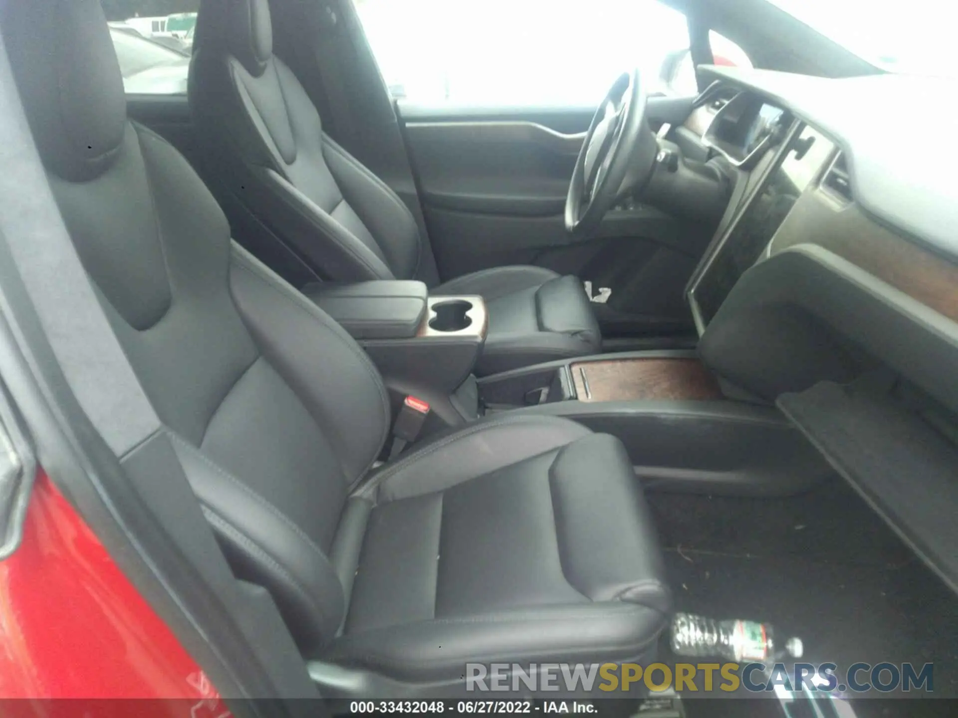 5 fotografías del automóvil dañado 5YJXCDE22MF319348 TESLA MODEL X 2021