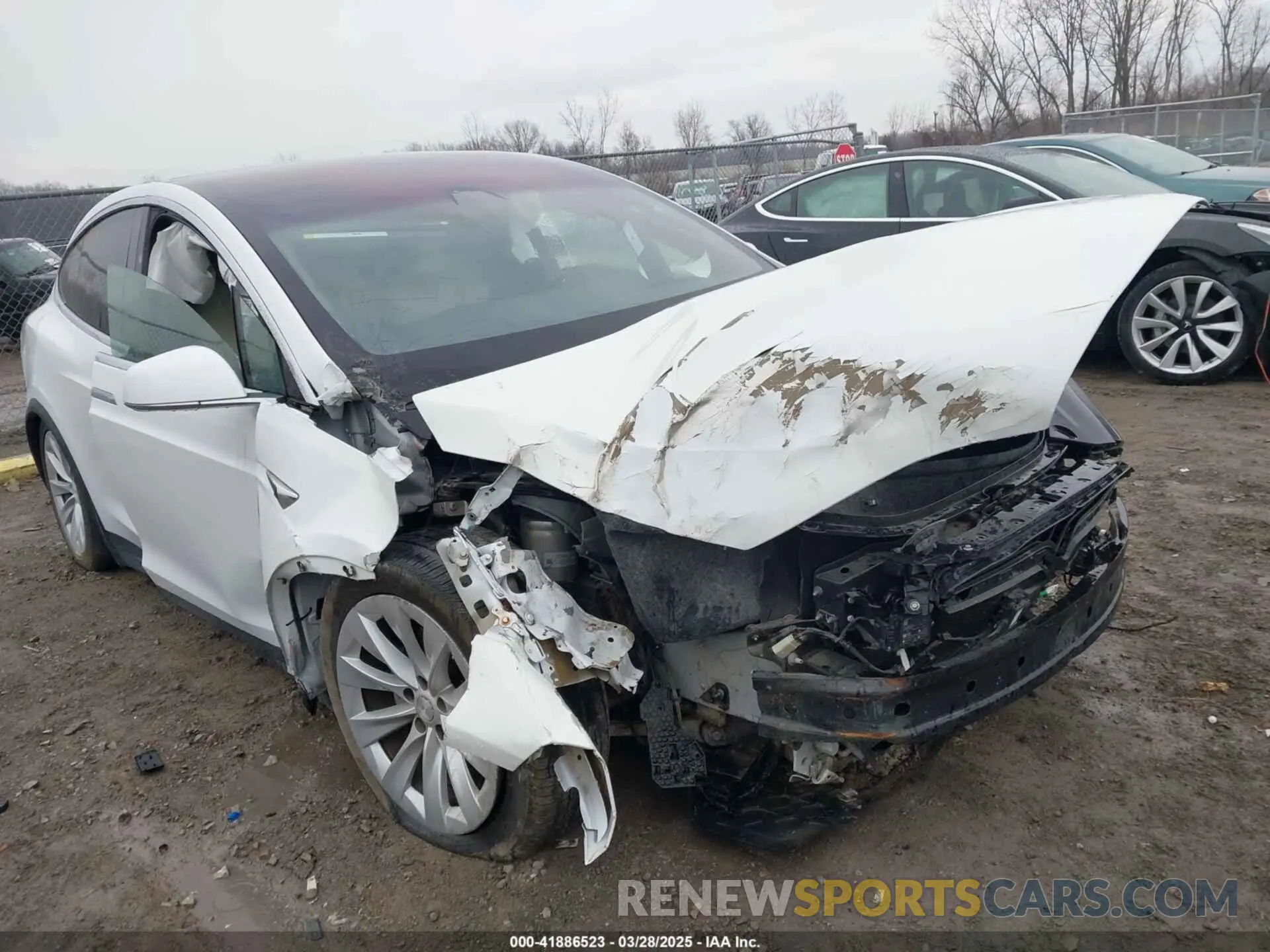 1 fotografías del automóvil dañado 5YJXCDE22MF319401 TESLA MODEL X 2021
