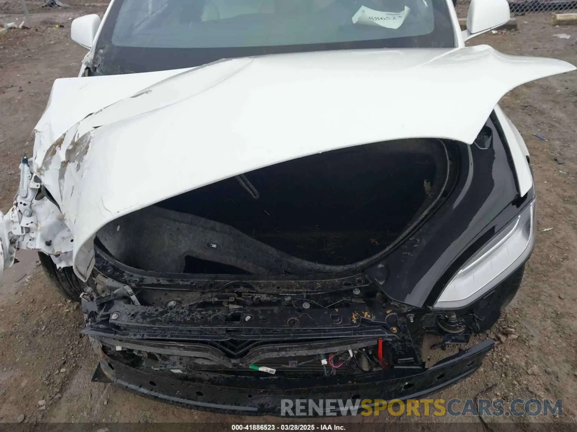 10 fotografías del automóvil dañado 5YJXCDE22MF319401 TESLA MODEL X 2021