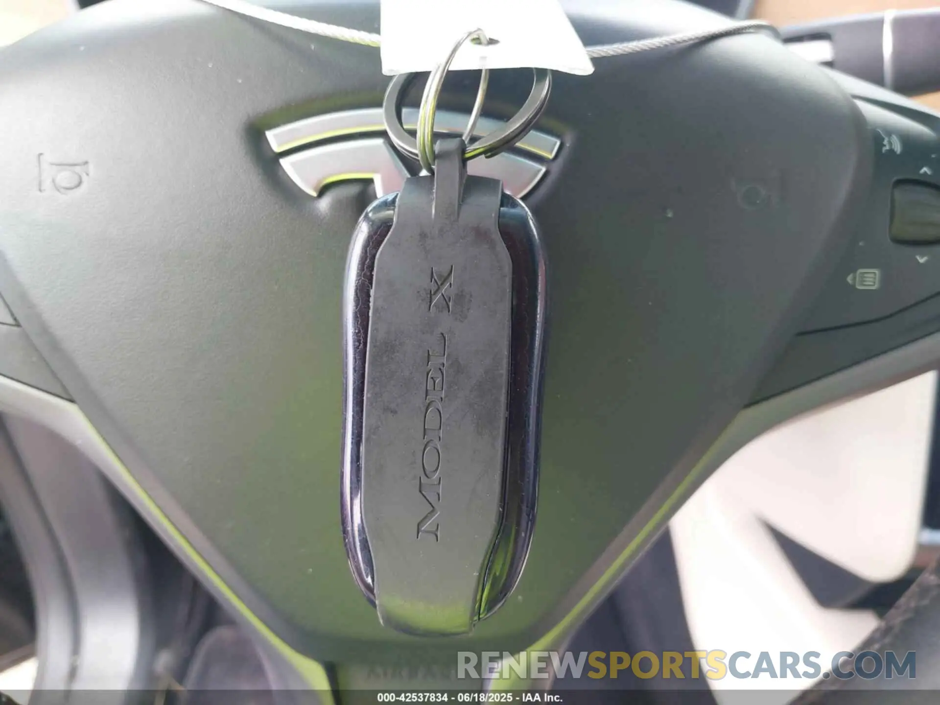 11 fotografías del automóvil dañado 5YJXCDE22MF320841 TESLA MODEL X 2021