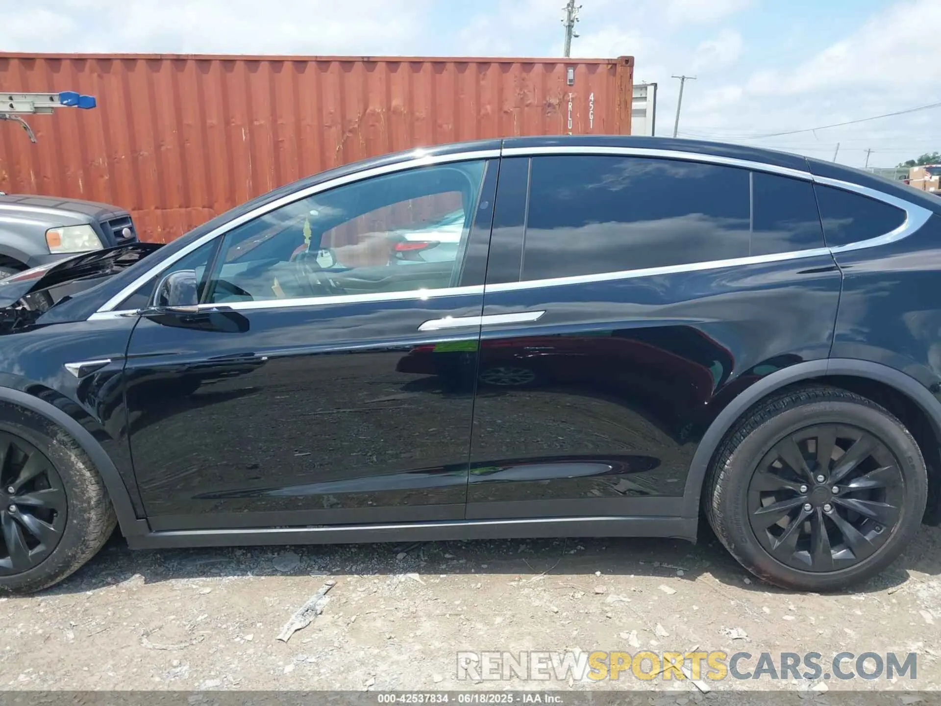 14 fotografías del automóvil dañado 5YJXCDE22MF320841 TESLA MODEL X 2021
