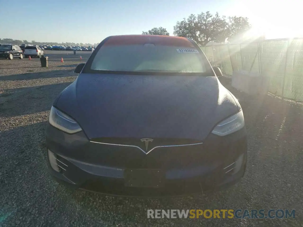 5 fotografías del automóvil dañado 5YJXCDE24MF324129 TESLA MODEL X 2021