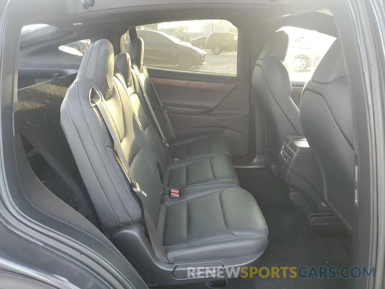 10 fotografías del automóvil dañado 5YJXCDE25MF322146 TESLA MODEL X 2021