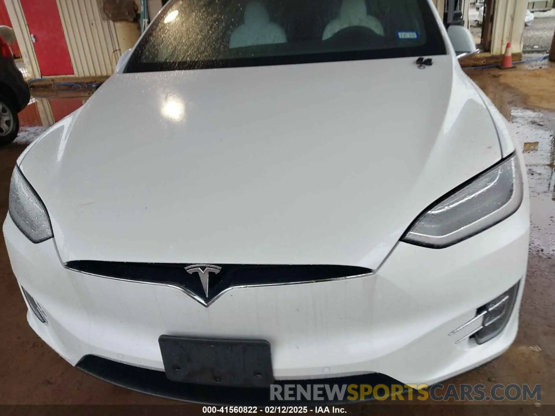 10 fotografías del automóvil dañado 5YJXCDE25MF322485 TESLA MODEL X 2021