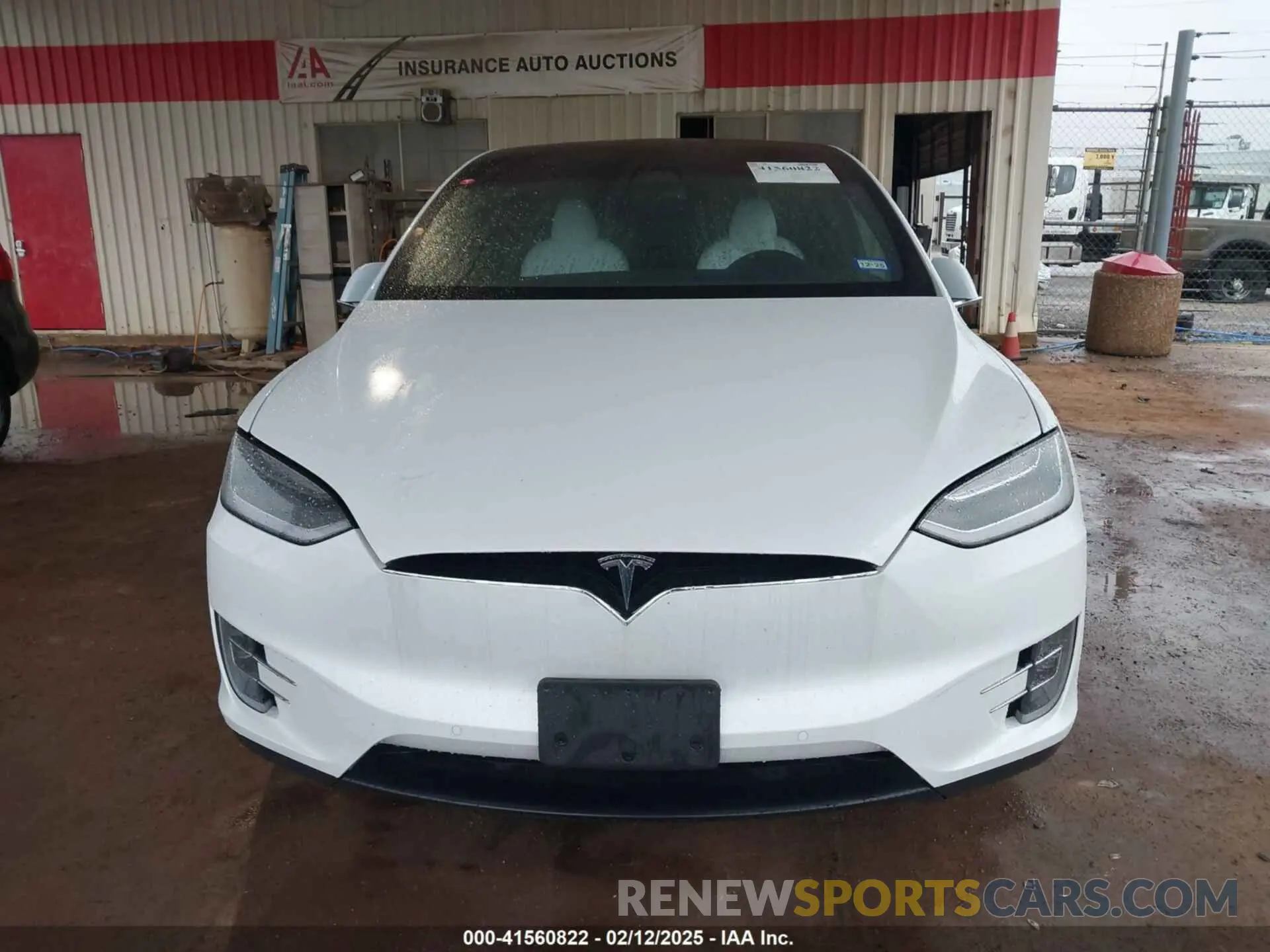 12 fotografías del automóvil dañado 5YJXCDE25MF322485 TESLA MODEL X 2021