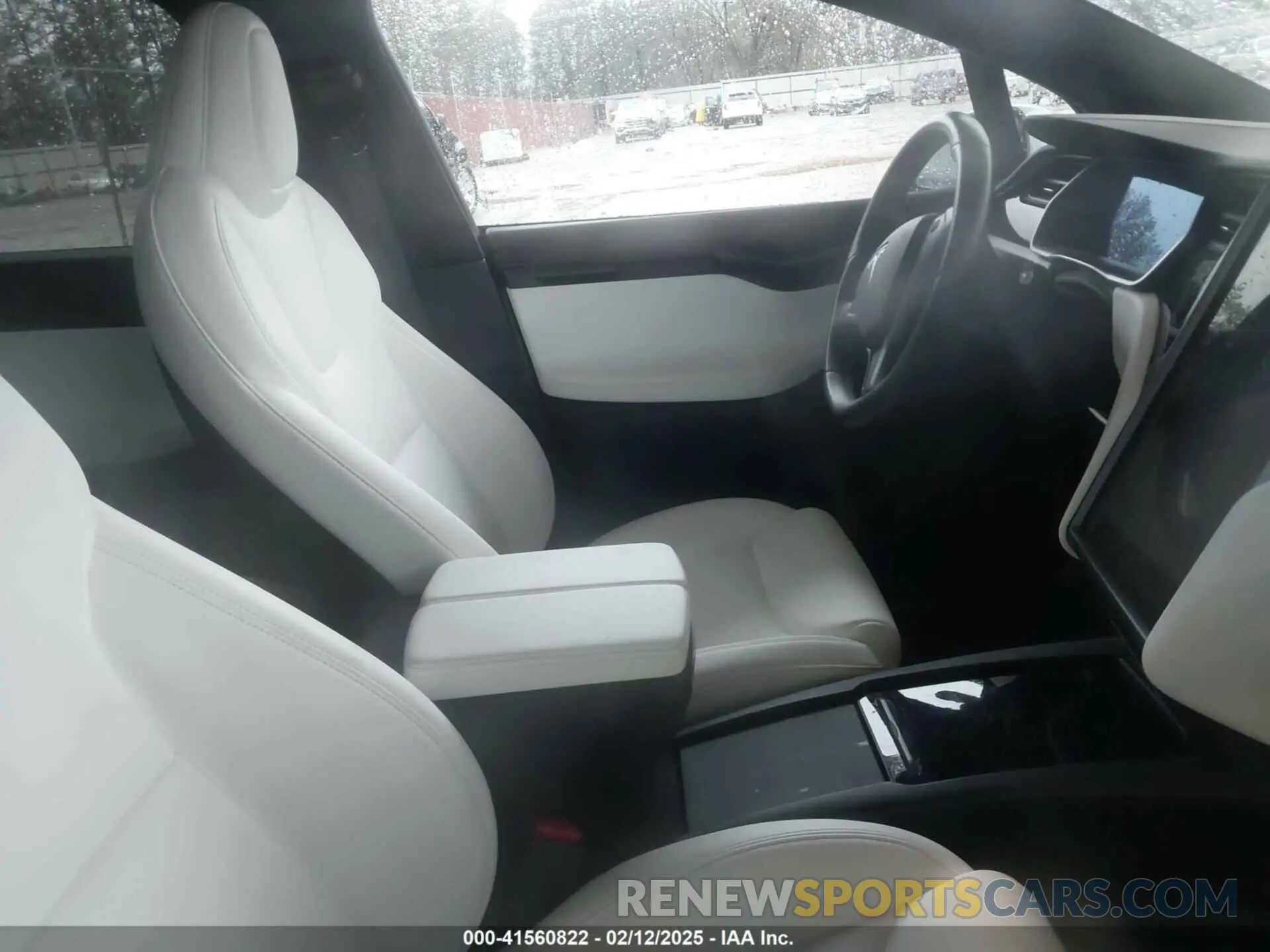 5 fotografías del automóvil dañado 5YJXCDE25MF322485 TESLA MODEL X 2021