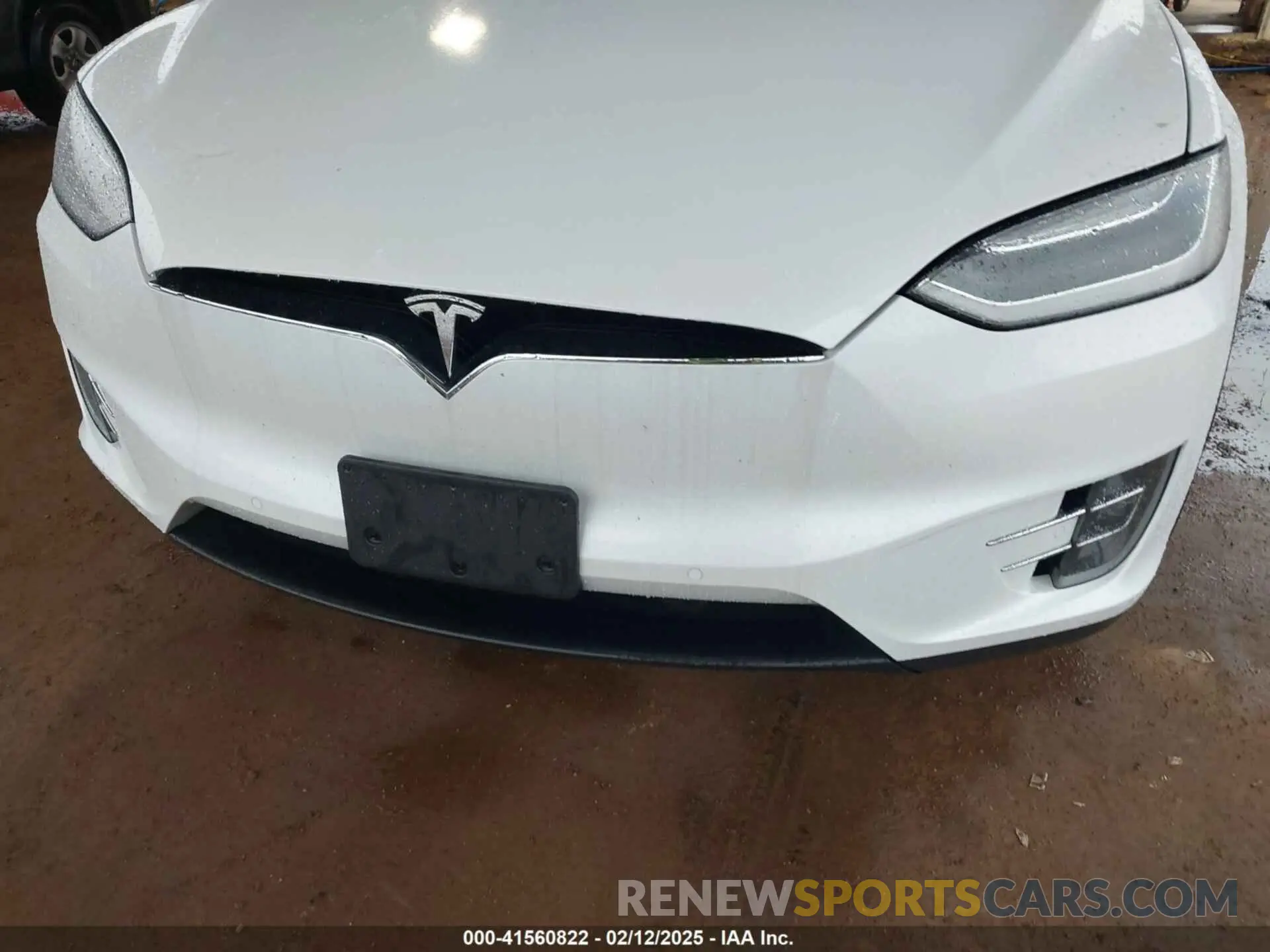6 fotografías del automóvil dañado 5YJXCDE25MF322485 TESLA MODEL X 2021