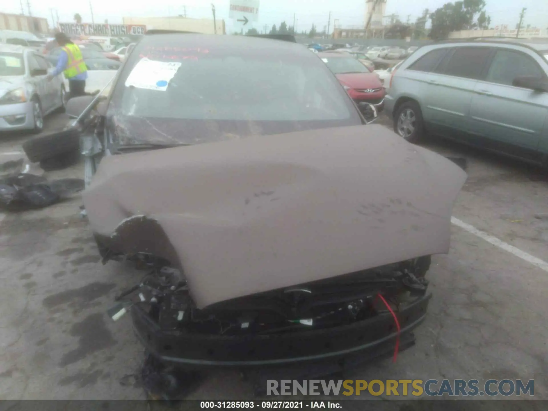 6 fotografías del automóvil dañado 5YJXCDE25MF325189 TESLA MODEL X 2021