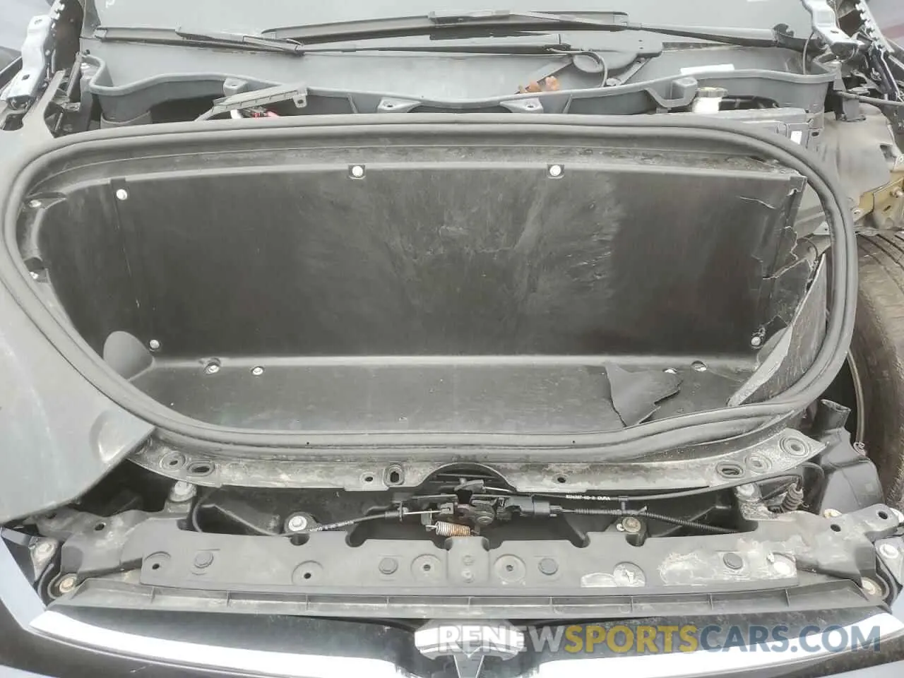 12 fotografías del automóvil dañado 5YJXCDE27MF320737 TESLA MODEL X 2021