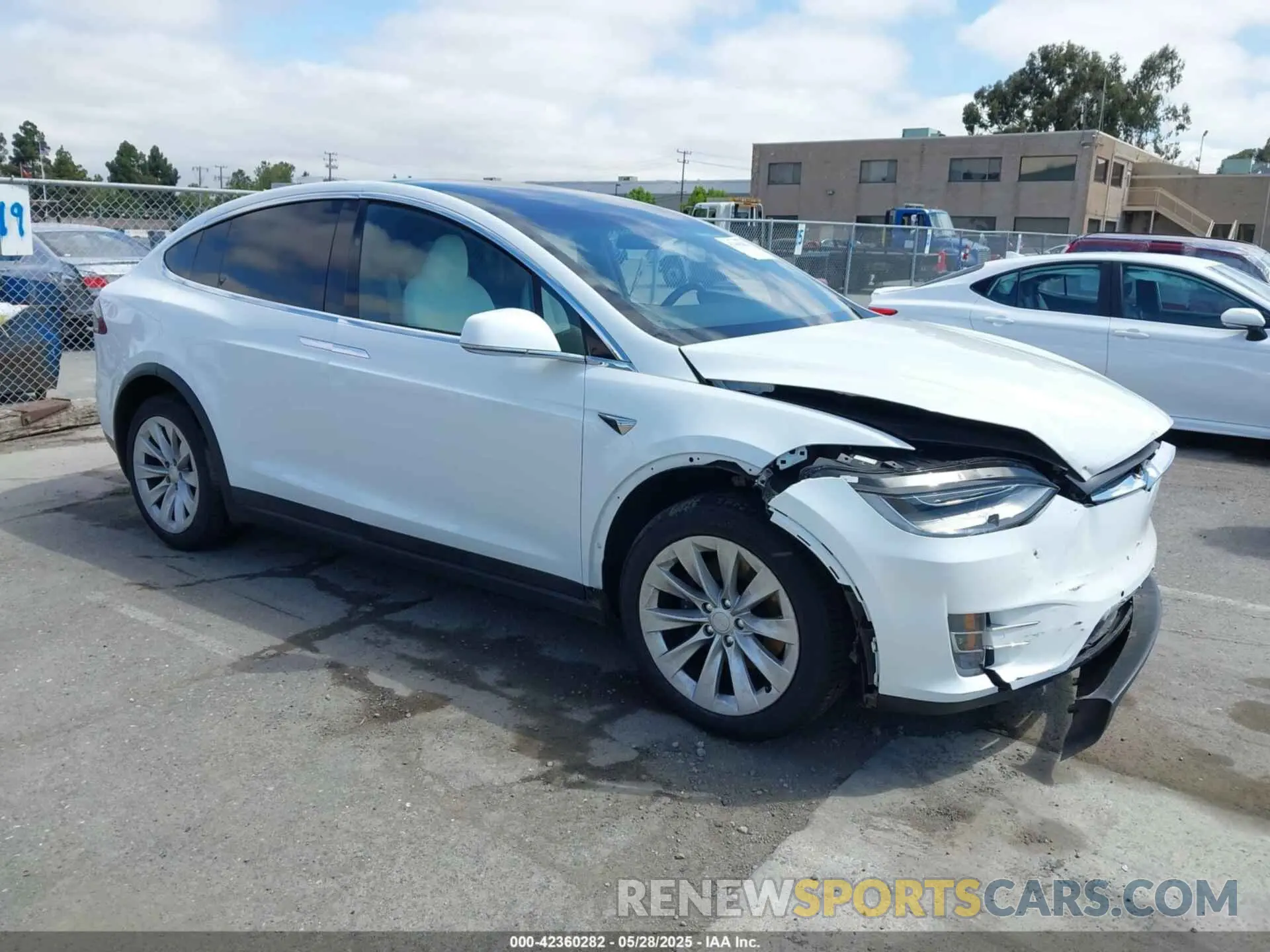 1 fotografías del automóvil dañado 5YJXCDE27MF322200 TESLA MODEL X 2021