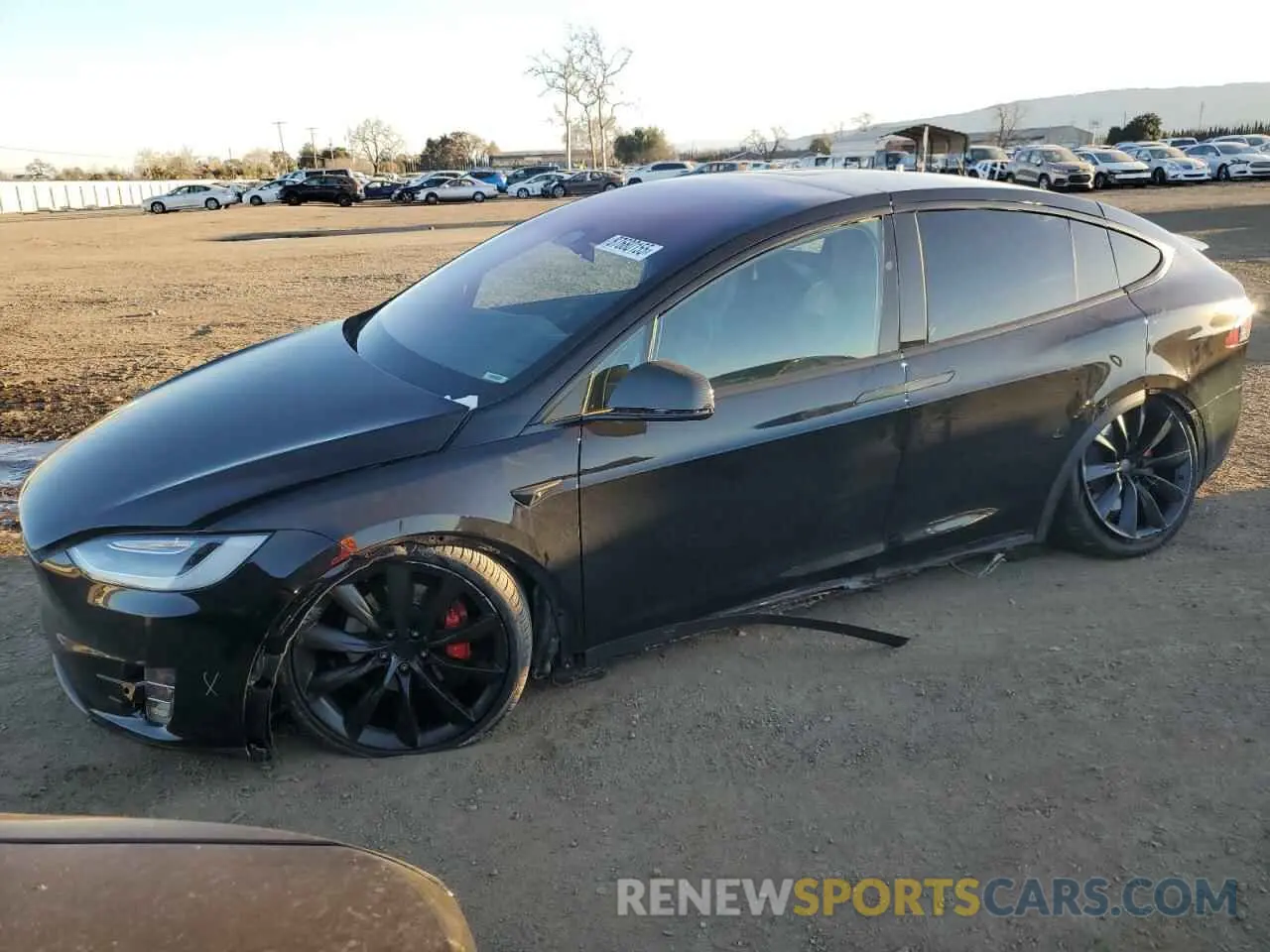 1 fotografías del automóvil dañado 5YJXCDE42MF319772 TESLA MODEL X 2021