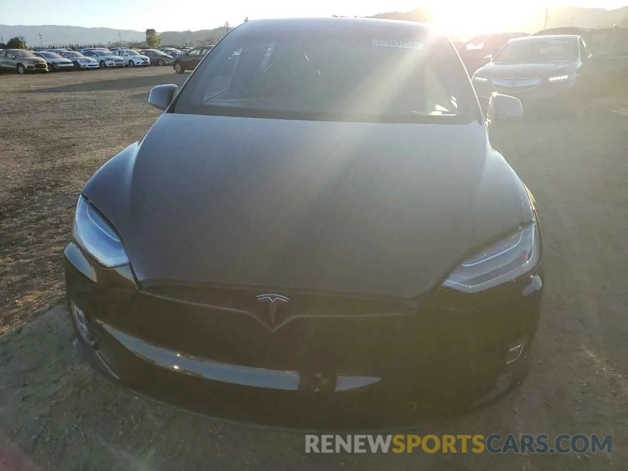 5 fotografías del automóvil dañado 5YJXCDE42MF319772 TESLA MODEL X 2021