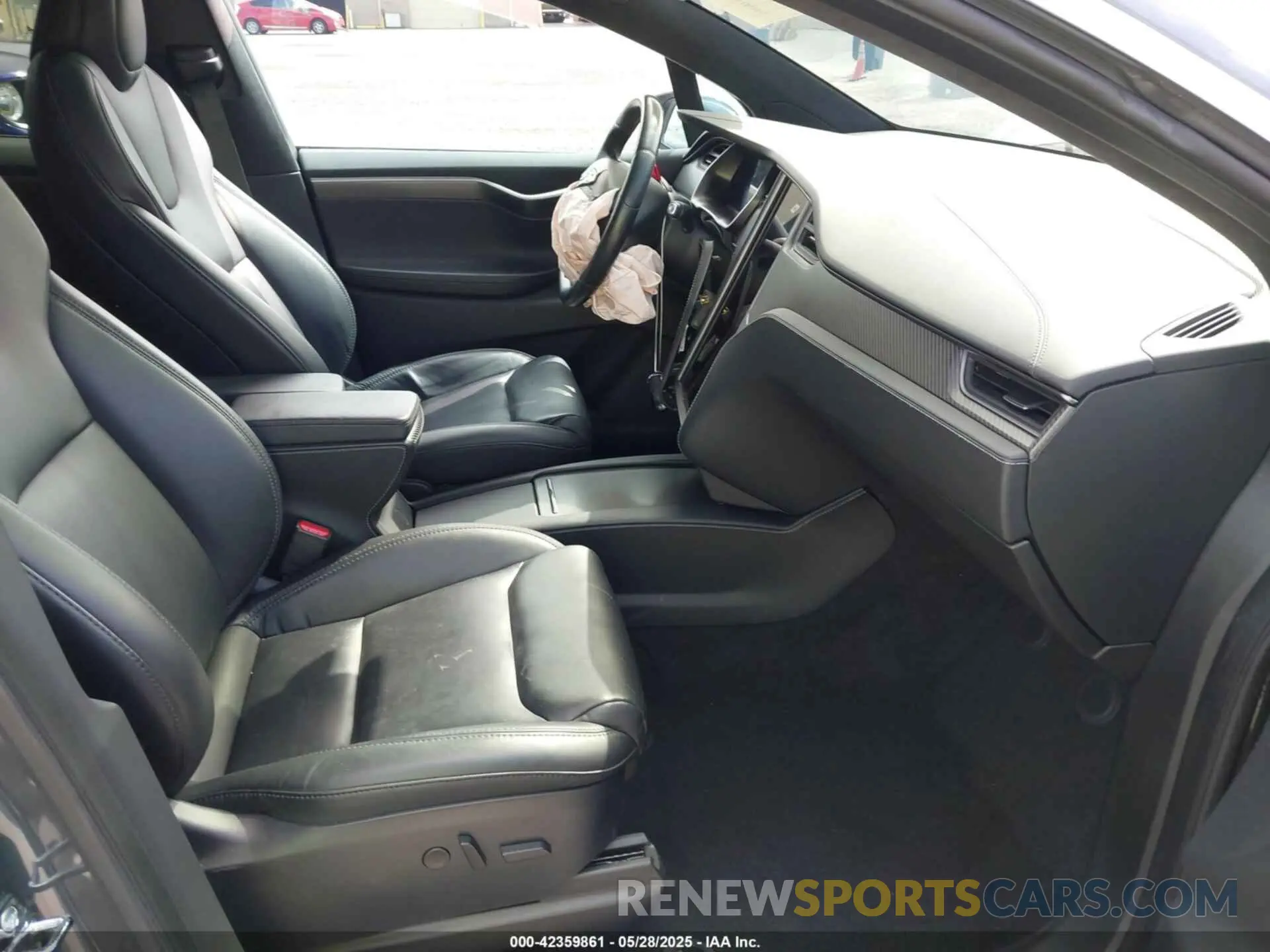 5 fotografías del automóvil dañado 5YJXCDE42MF320839 TESLA MODEL X 2021