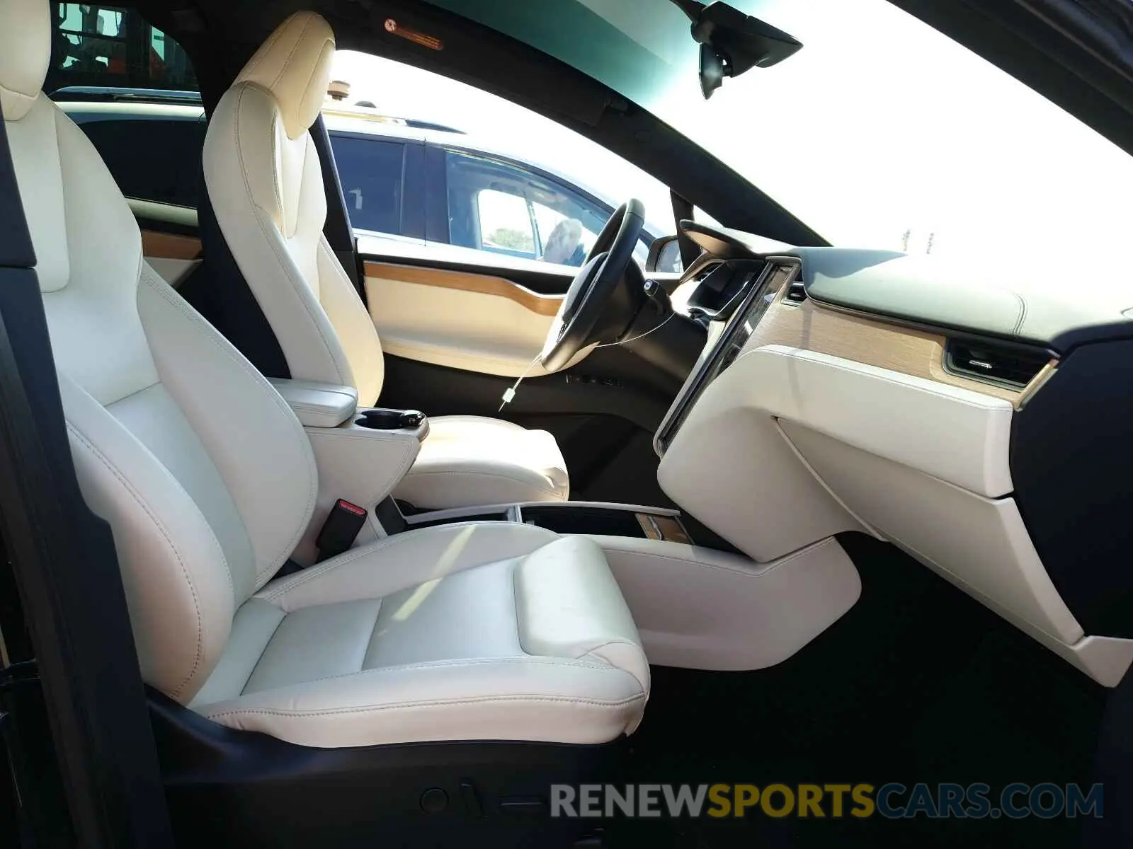 5 fotografías del automóvil dañado 5YJXCDE48MF308193 TESLA MODEL X 2021