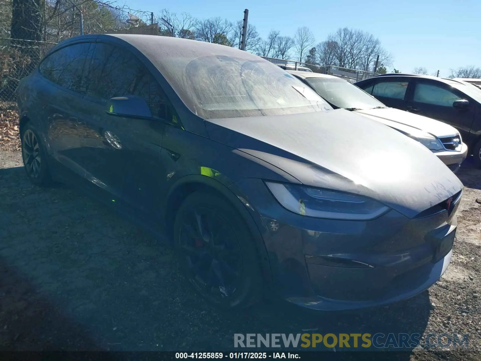 1 fotografías del automóvil dañado 7SAXCAE51NF345615 TESLA MODEL X 2022