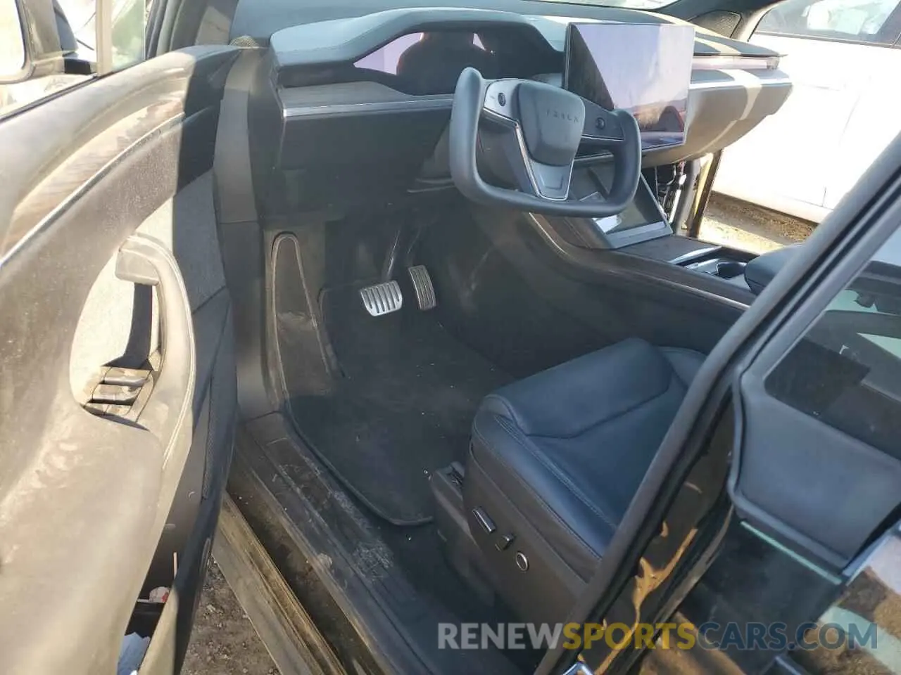 8 fotografías del automóvil dañado 7SAXCAE52NF358017 TESLA MODEL X 2022