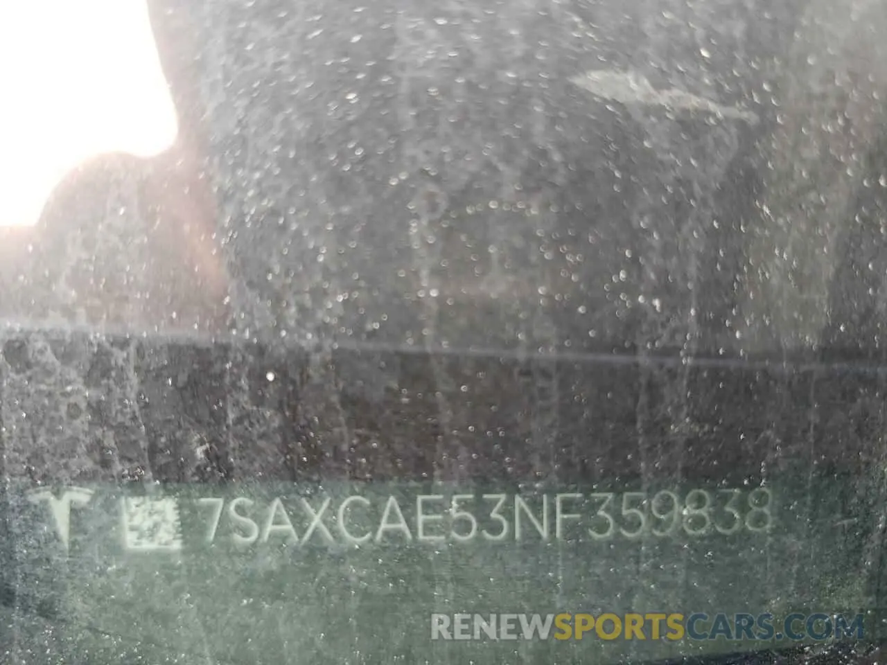 10 fotografías del automóvil dañado 7SAXCAE53NF359838 TESLA MODEL X 2022