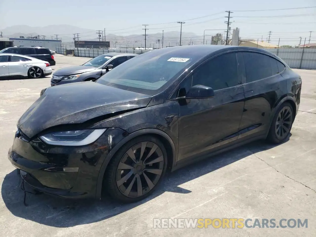 1 fotografías del automóvil dañado 7SAXCAE53NF359967 TESLA MODEL X 2022