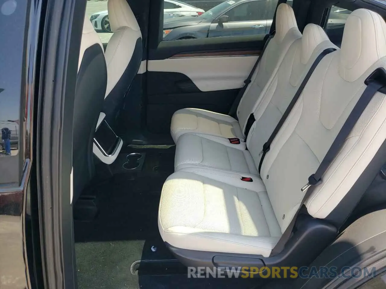 10 fotografías del automóvil dañado 7SAXCAE53NF359967 TESLA MODEL X 2022