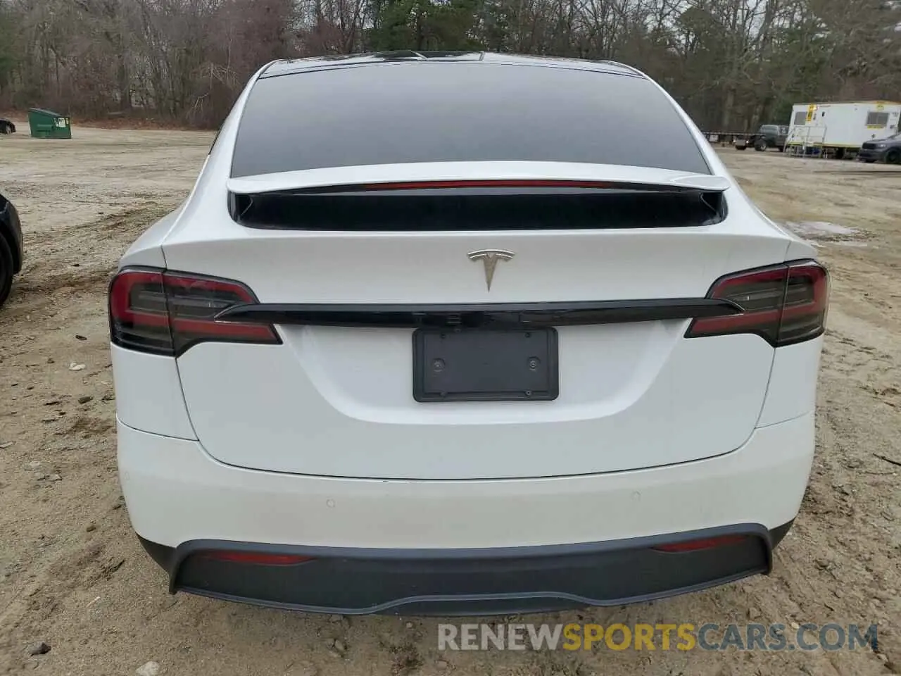 6 fotografías del automóvil dañado 7SAXCAE54NF354888 TESLA MODEL X 2022