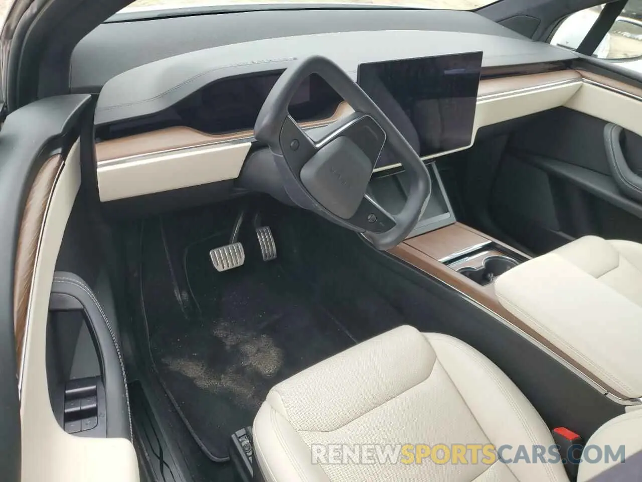 8 fotografías del automóvil dañado 7SAXCAE54NF354888 TESLA MODEL X 2022