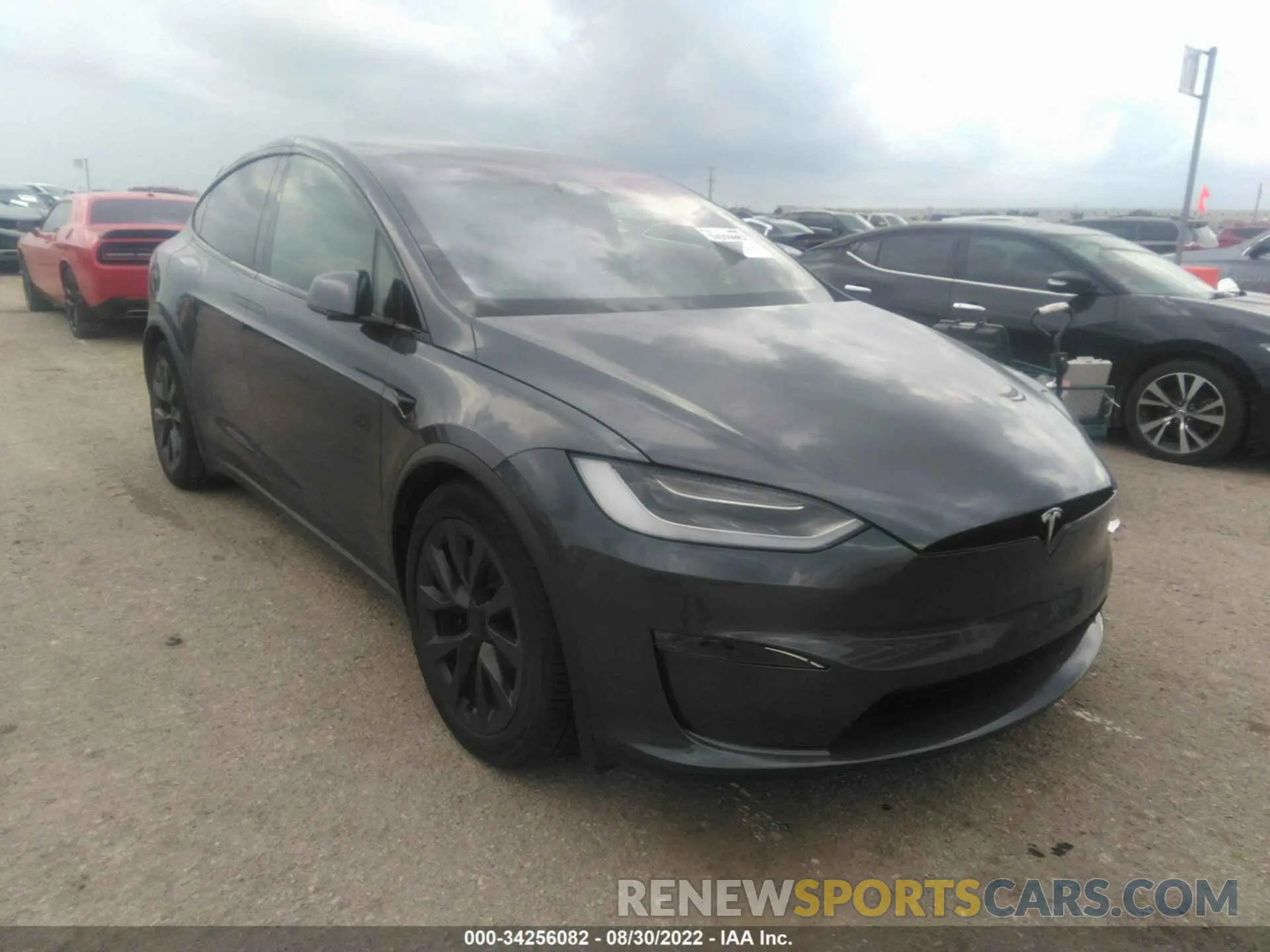 1 fotografías del automóvil dañado 7SAXCAE56NF346341 TESLA MODEL X 2022
