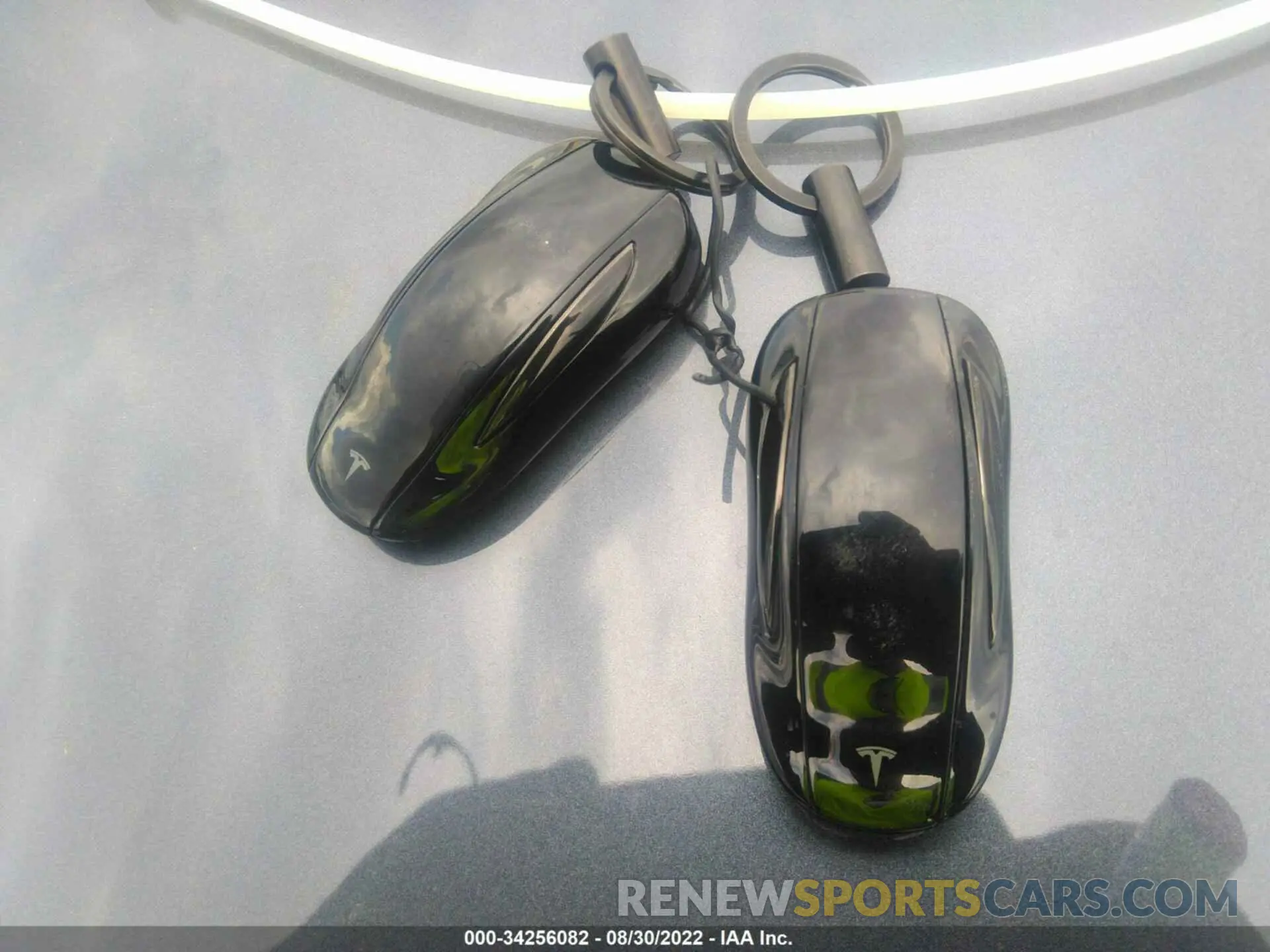 11 fotografías del automóvil dañado 7SAXCAE56NF346341 TESLA MODEL X 2022