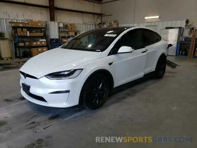 1 fotografías del automóvil dañado 7SAXCAE57NF345585 TESLA MODEL X 2022