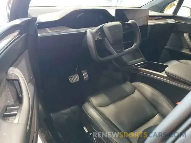 8 fotografías del automóvil dañado 7SAXCAE57NF345585 TESLA MODEL X 2022