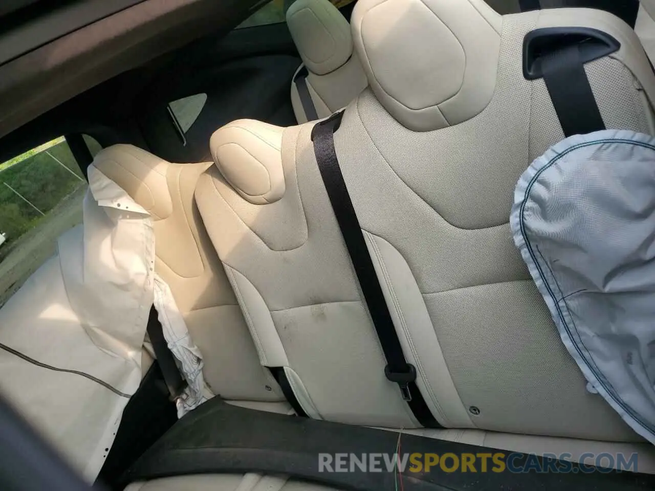 10 fotografías del automóvil dañado 7SAXCAE58NF355283 TESLA MODEL X 2022