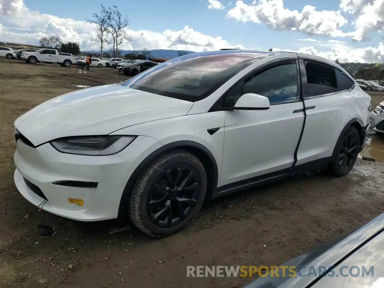 1 fotografías del automóvil dañado 7SAXCAE59NF358337 TESLA MODEL X 2022