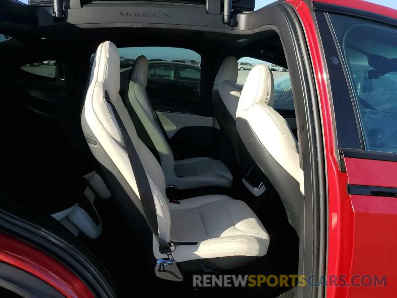10 fotografías del automóvil dañado 7SAXCBE50NF329086 TESLA MODEL X 2022