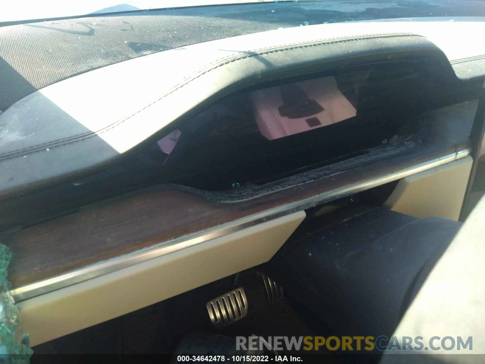 7 fotografías del automóvil dañado 7SAXCBE50NF333011 TESLA MODEL X 2022