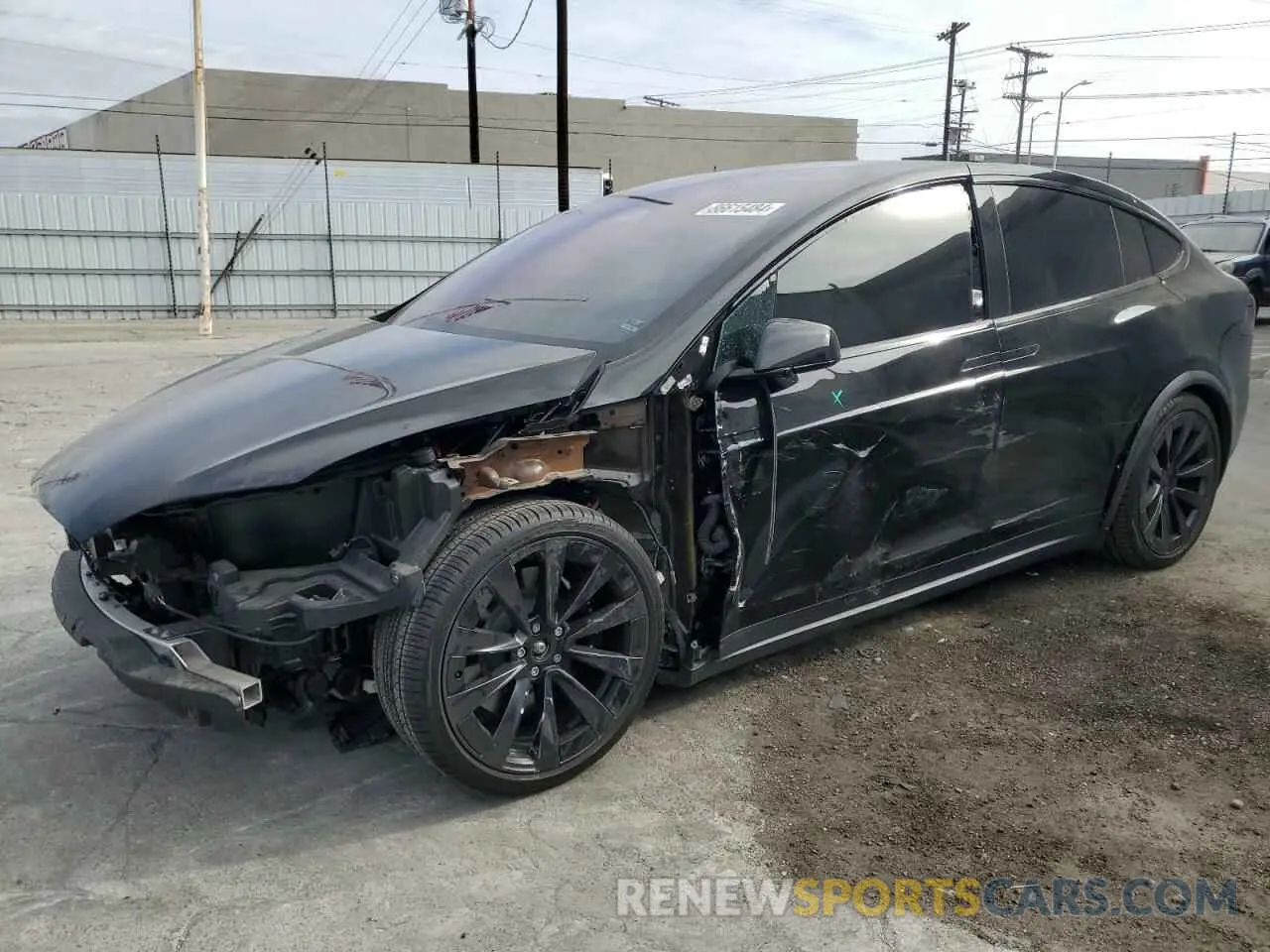 1 fotografías del automóvil dañado 7SAXCBE51NF359021 TESLA MODEL X 2022