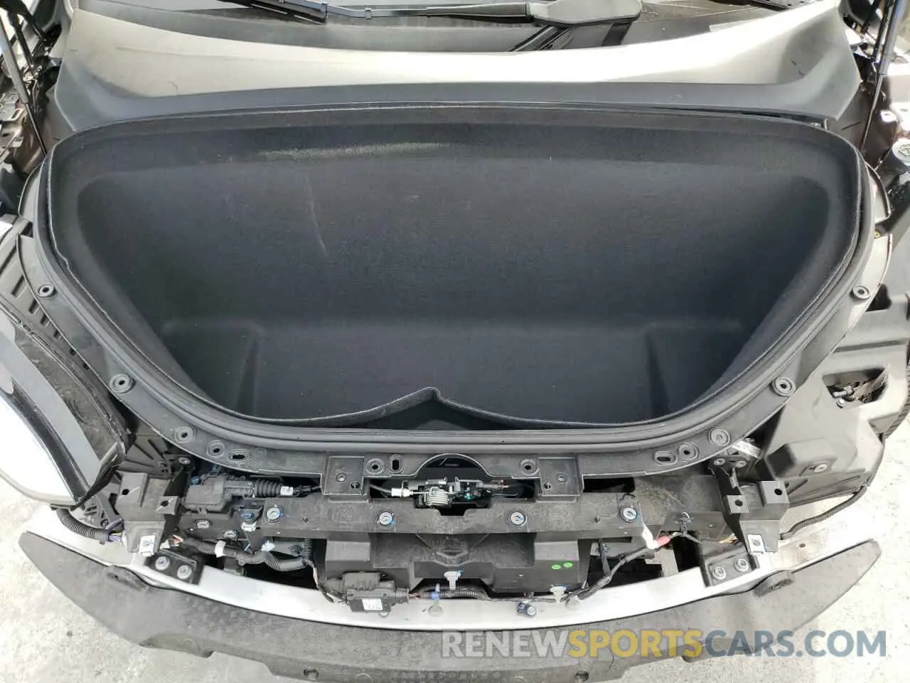 12 fotografías del automóvil dañado 7SAXCBE51NF359021 TESLA MODEL X 2022